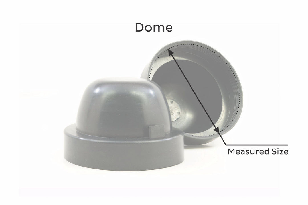 Housing Cap: Dome (65mm)-A287