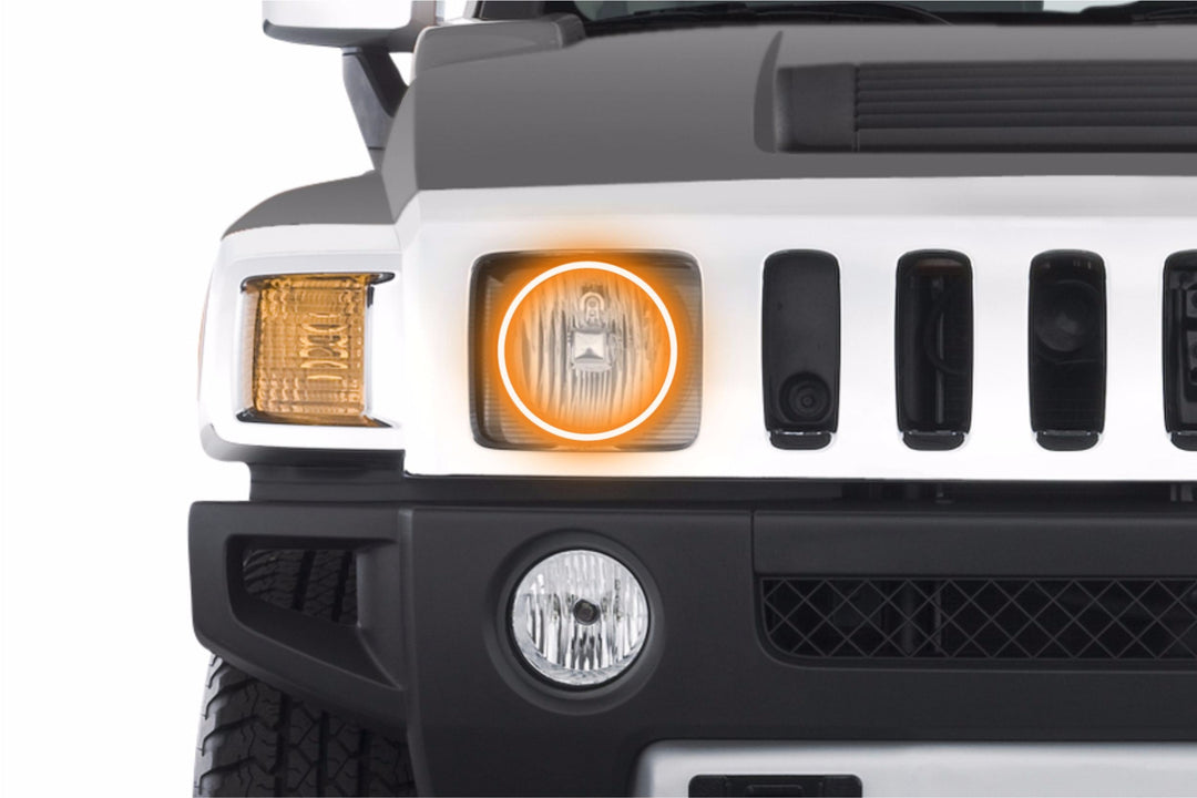 Hummer H3 (06-10): Profile Prism Fitted Halos (Kit)-EDC01313