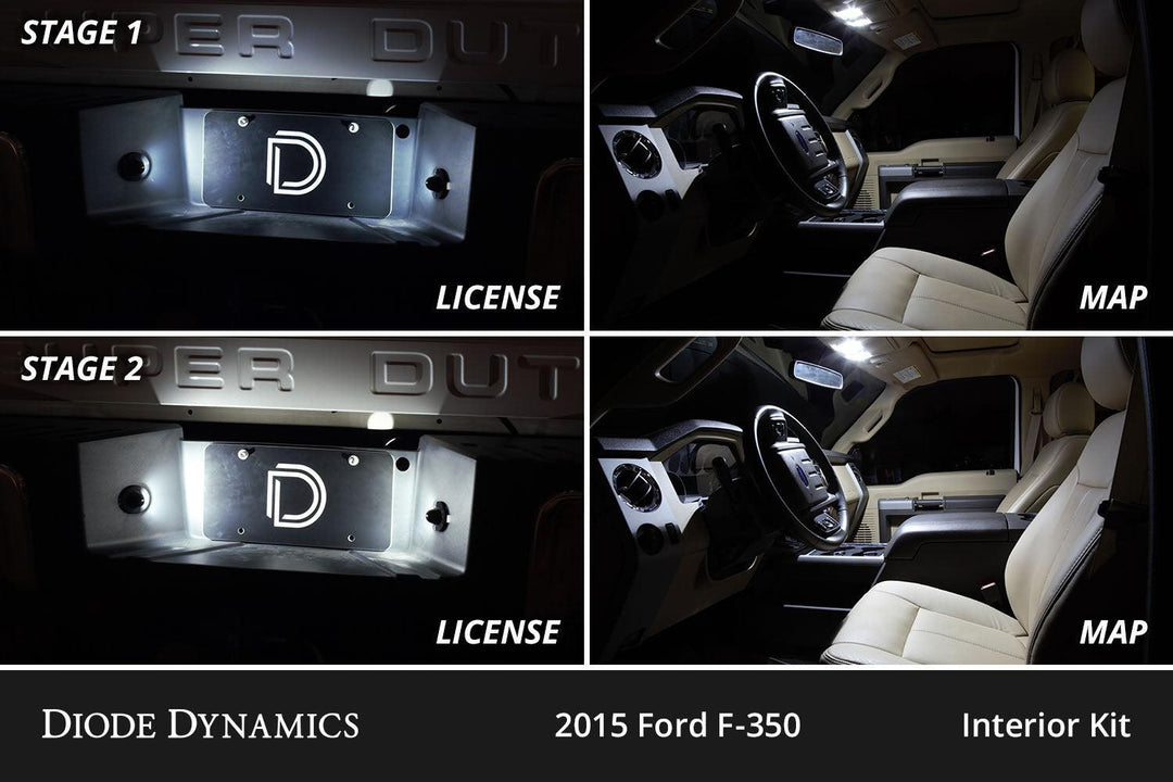 Interior LED Kit for 2008-2016 Ford Super Duty F250/F350-2