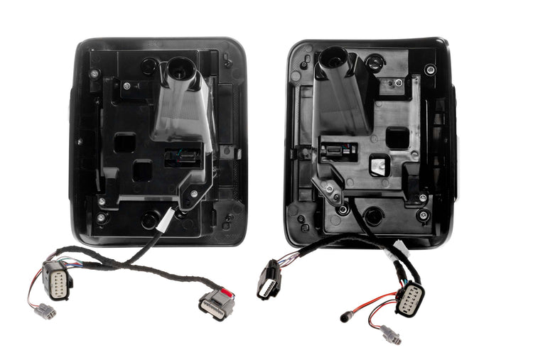 Jeep Wrangler JL (2018+): Morimoto XB Low Profile Tail Lights (Smoked)-11