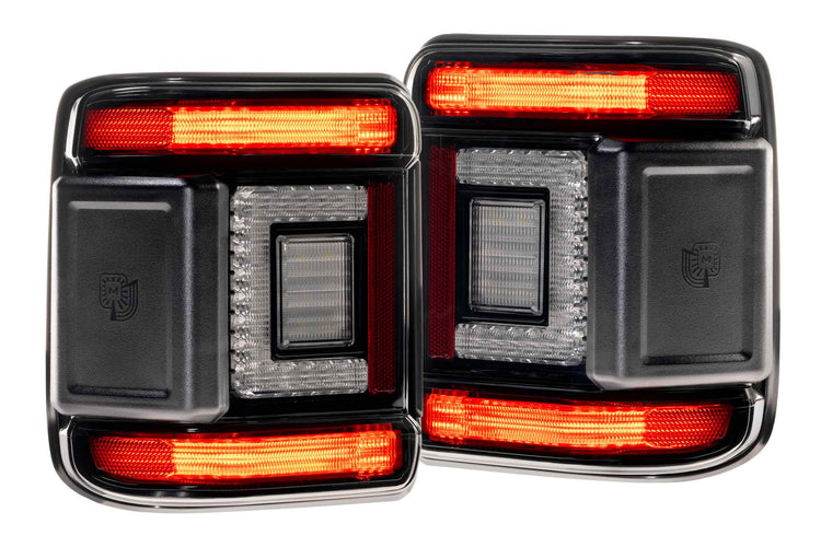 Jeep Wrangler JL (2018+): Morimoto XB Low Profile Tail Lights (Smoked)-3