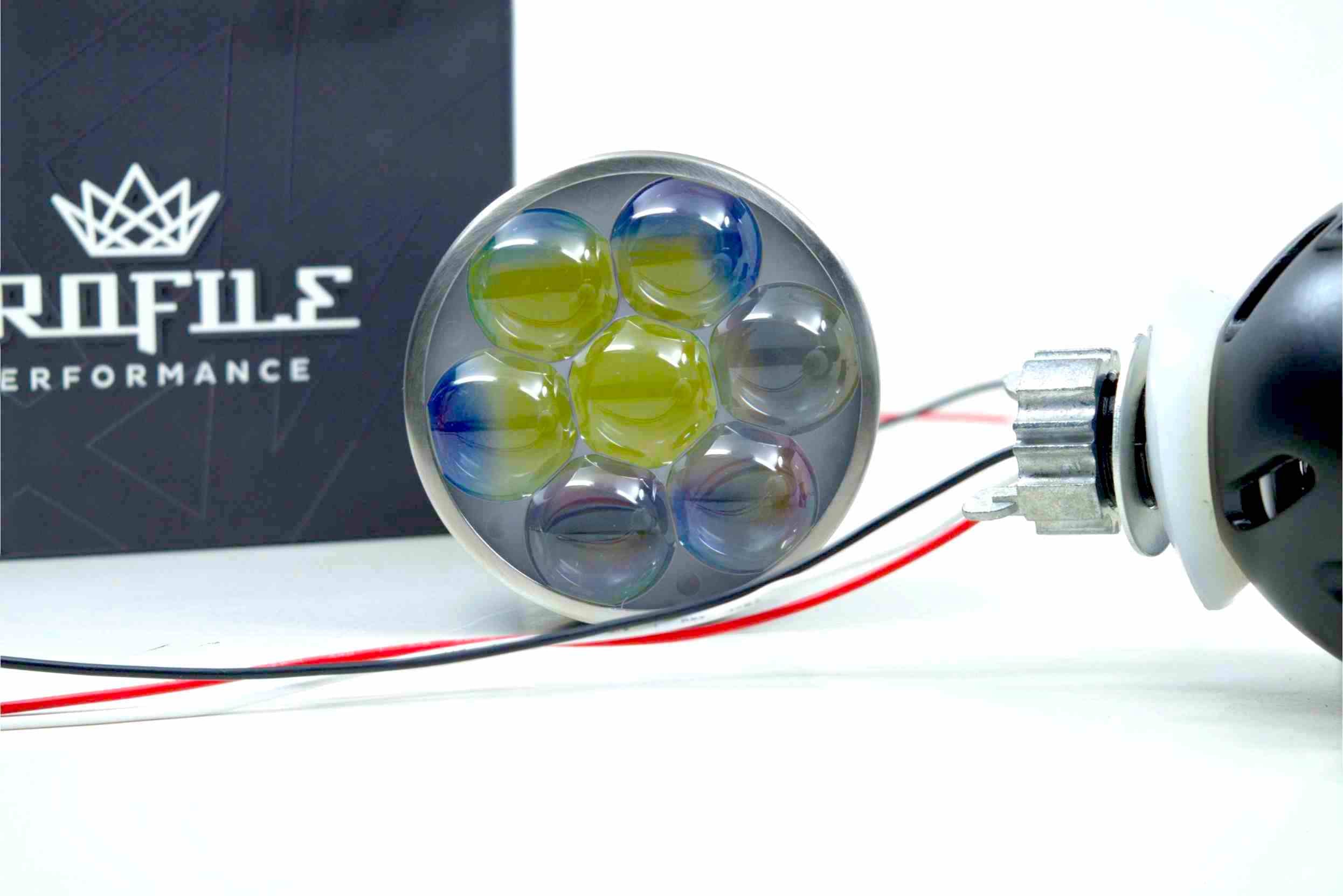 LED High Beam: Profile Hi-Lens 2.0 (RGBW DRL)-LED344