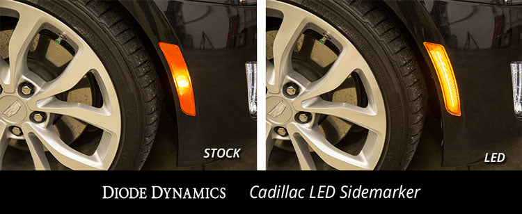 LED Sidemarkers 14-19 Cadillac ATS/CTS (Non-V) Diode Dynamics-