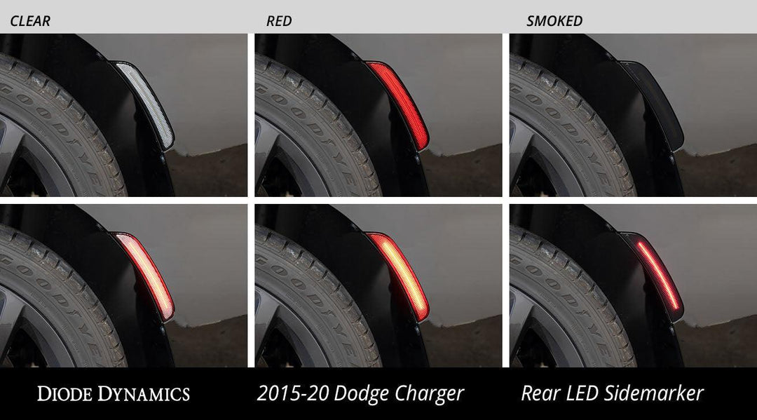 LED Sidemarkers for 2015-2023 Dodge Charger (set) Diode Dynamics-6