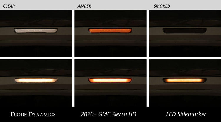 LED Sidemarkers for 2020-2023 GMC Sierra HD 2500/3500 (set) Diode Dynamics-8