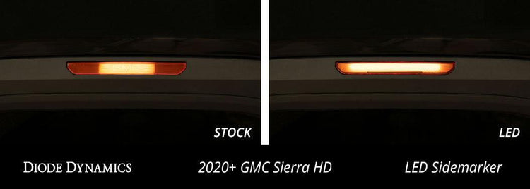 LED Sidemarkers for 2020-2023 GMC Sierra HD 2500/3500 (set) Diode Dynamics-9
