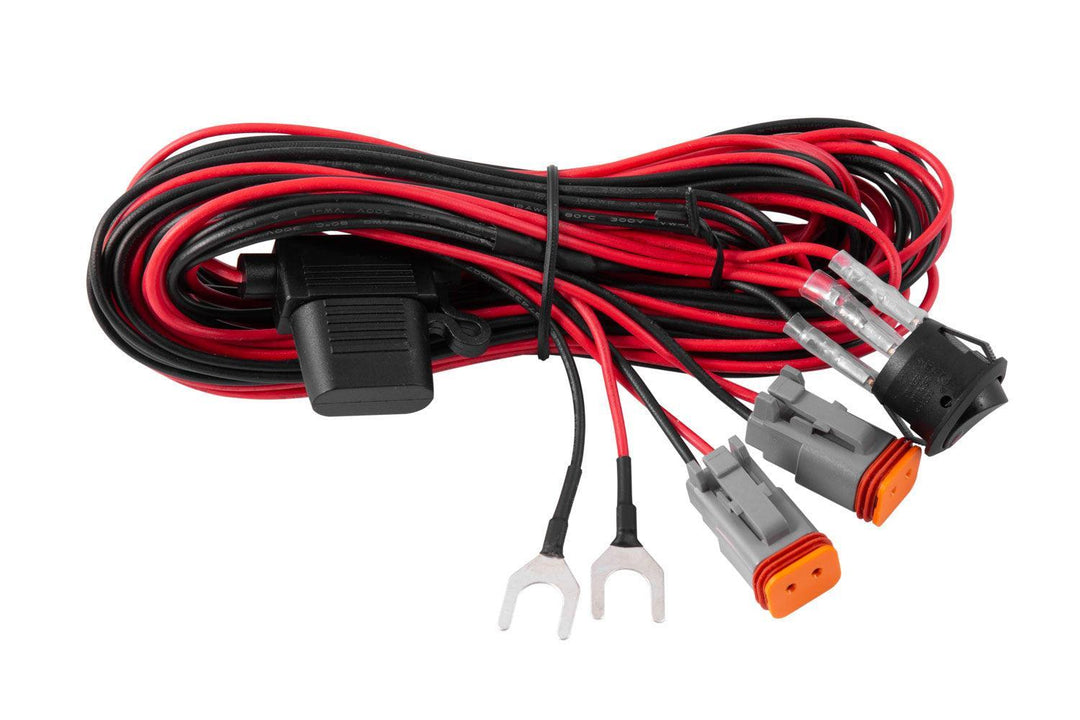 Light Duty Dual Output 2-Pin Offroad Wiring Harness Diode Dynamics-1