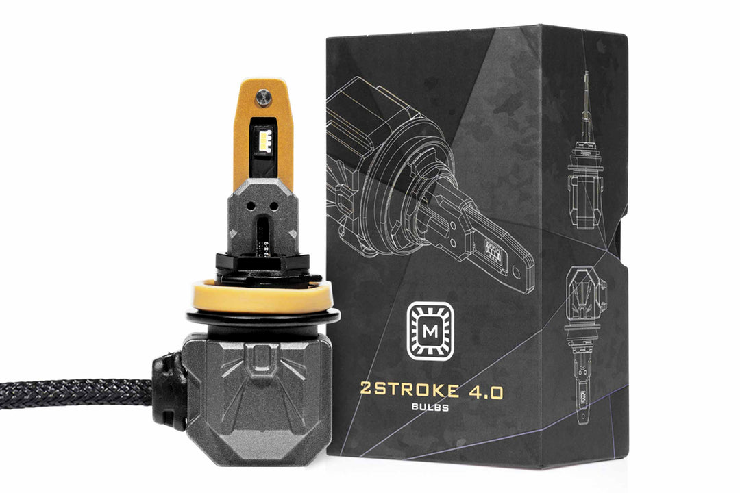 (Low Beam) H11/H9/H8: Morimoto 2Stroke 4.0 LED Bulbs-1