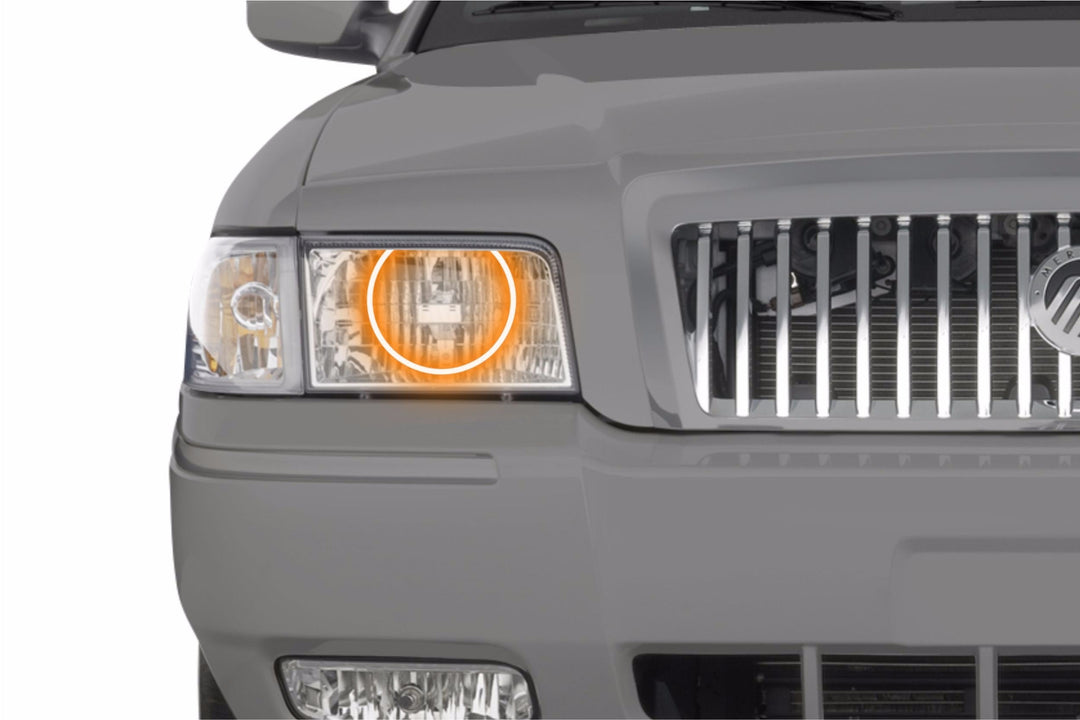 Mercury Grand Marquis (06-11): Profile Prism Fitted Halos (Kit)-EDC01221