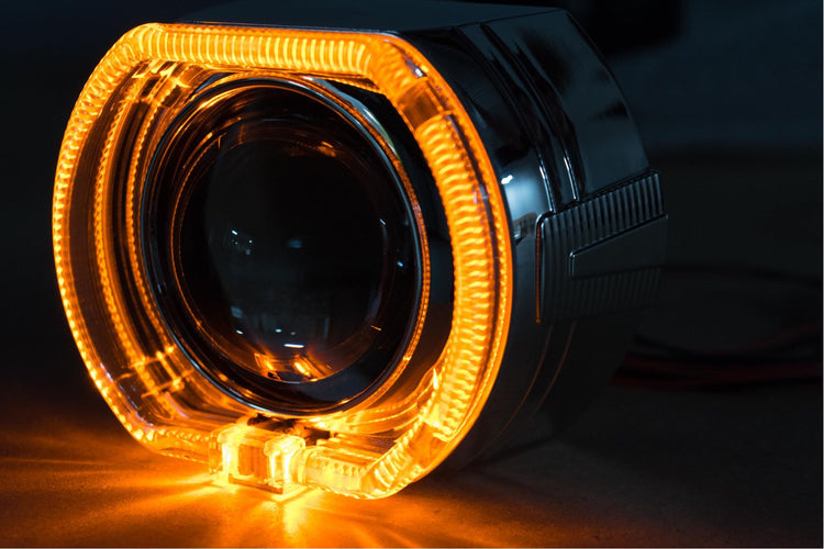 Mini X5-R (White/Amber LED Switchback)-3