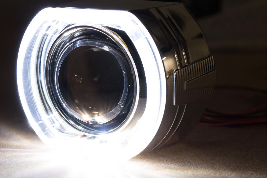 Mini X5-R (White/Amber LED Switchback)-4