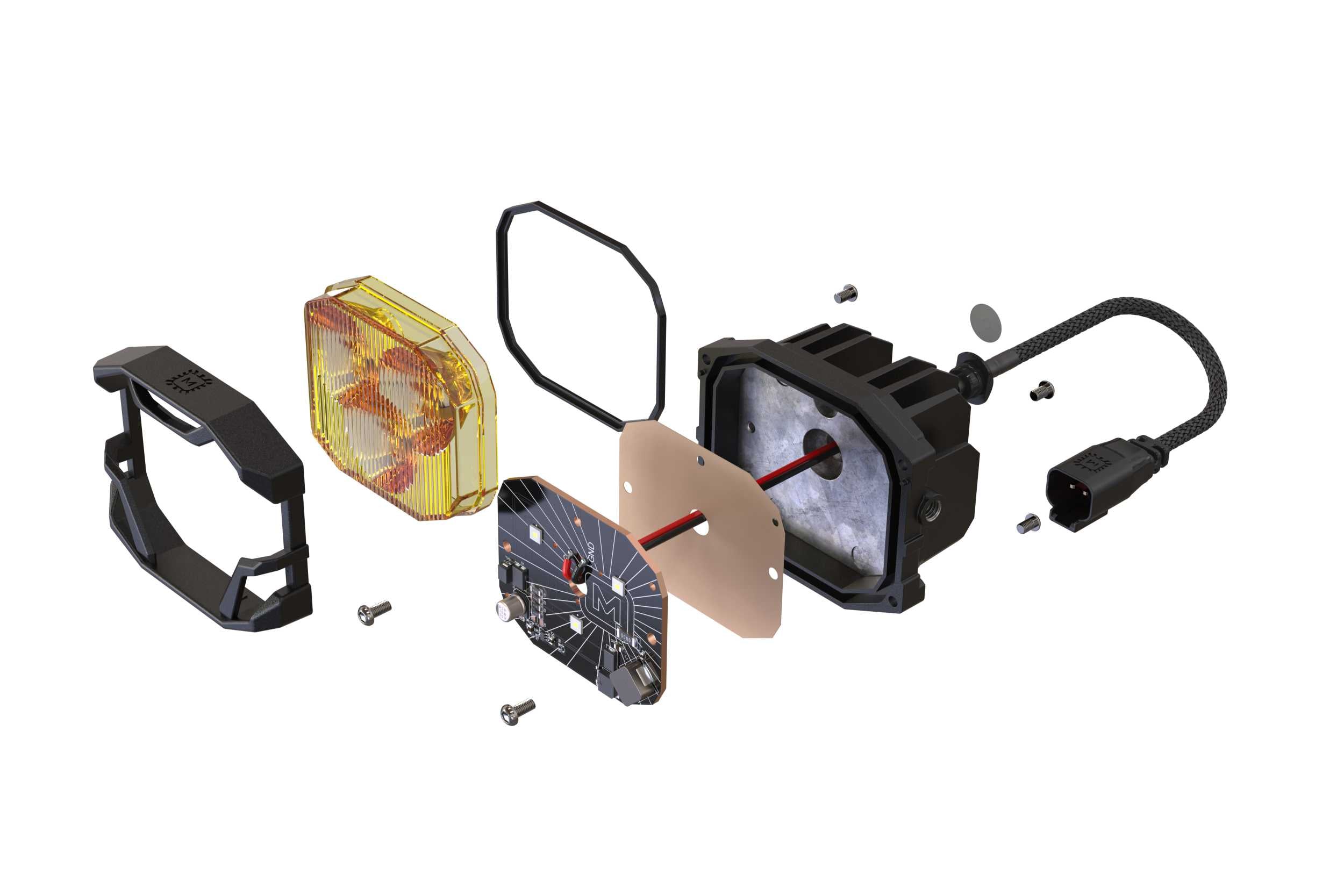 Morimoto 4Banger A-Pillar Kit: 02-09 Lexus GX470-5