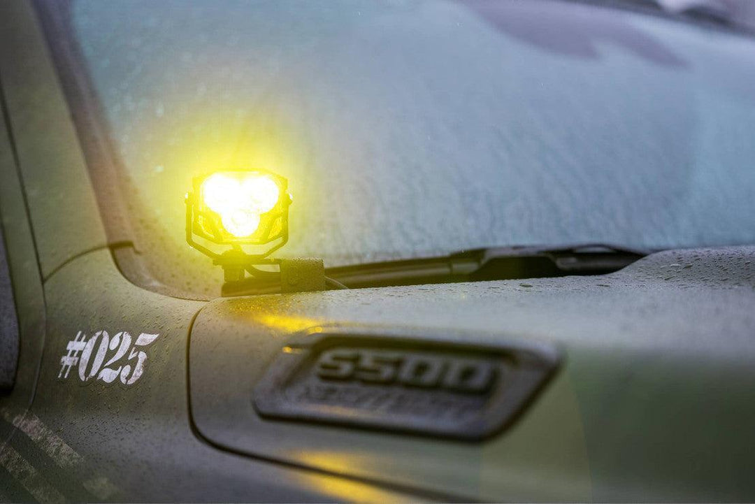 Morimoto 4Banger A-Pillar Kit: 19+ Ram HD-3