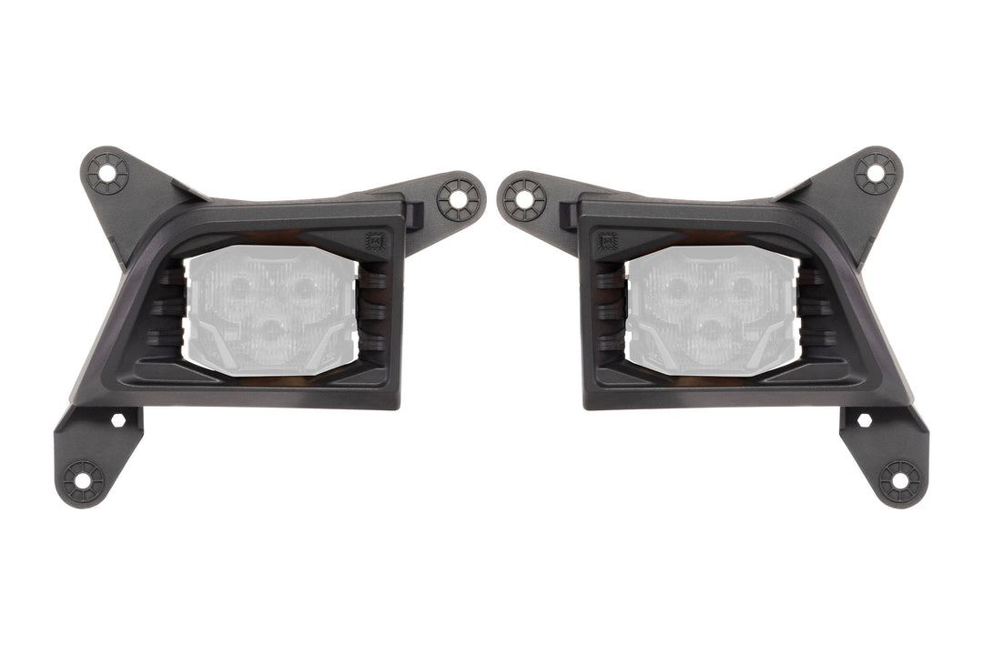 Morimoto 4Banger Fog Brackets: 19-21 Silverado 1500 / 21-23 HD (Set)-2