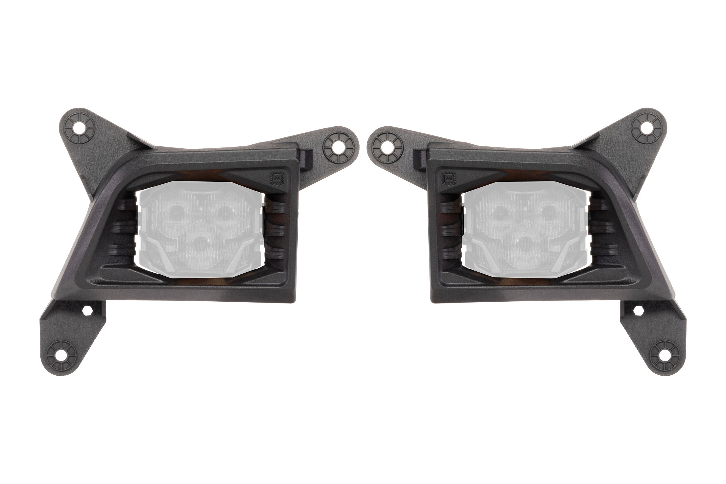 Morimoto 4Banger Fog Brackets: 19-21 Silverado 1500 / 21-23 HD (Set)-2