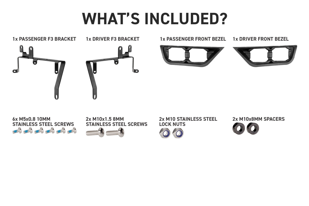 Morimoto 4Banger Fog Brackets: 21-23 Ford F-150 (Set)-3
