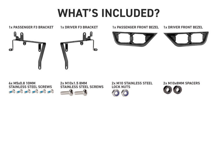 Morimoto 4Banger Fog Brackets: 21-23 Ford F-150 (Set)-3