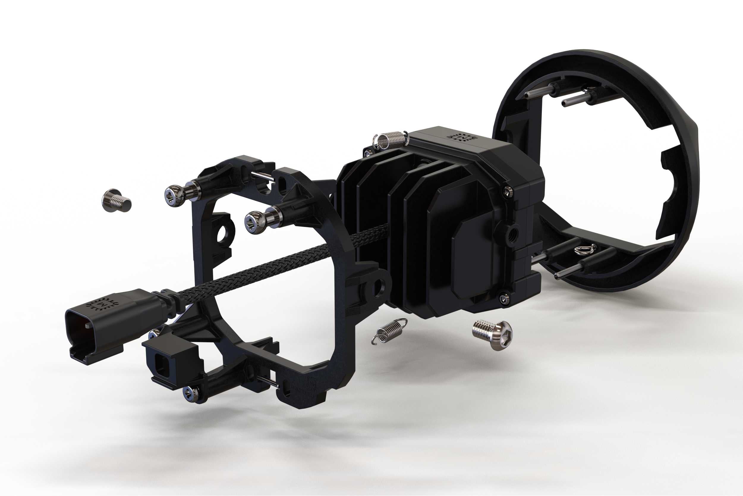 Morimoto 4Banger Fog Light Kit: 15-18 Sierra HD-3