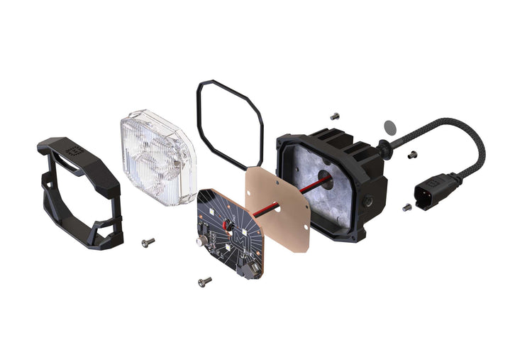 Morimoto 4Banger Fog Light Kit: 2004-2008 F150-6