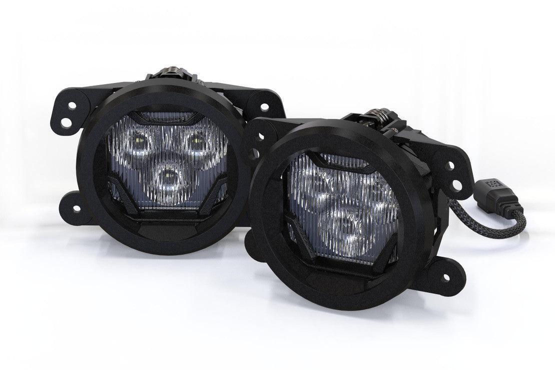 Morimoto 4Banger Fog Light Kit: Jeep JL/JT-3