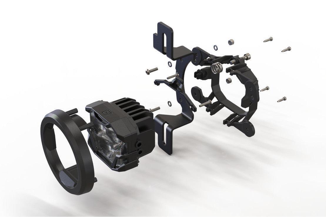 Morimoto 4Banger Fog Light Kit: Jeep JL/JT-4