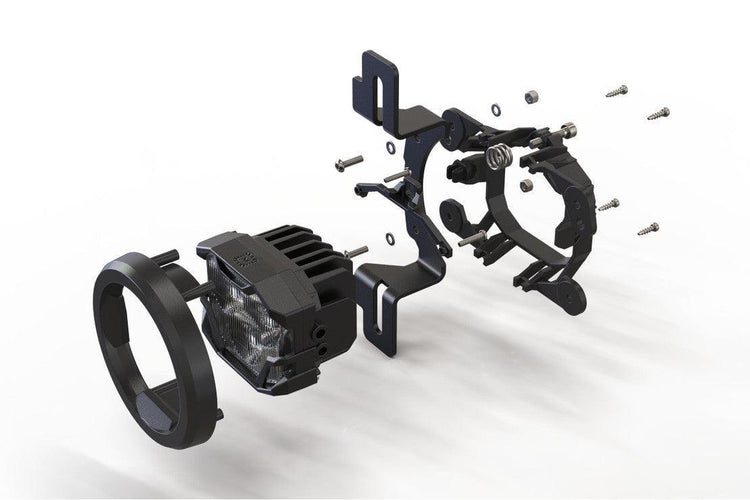 Morimoto 4Banger Fog Light Kit: Jeep JL/JT-4