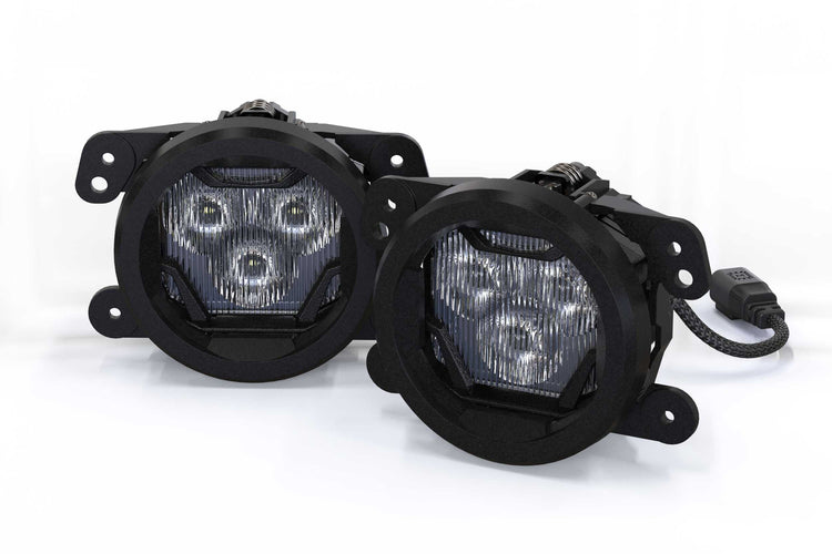 Morimoto 4Banger Fog Light Kit: Wrangler JK-2