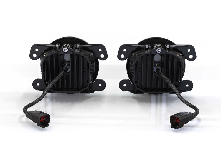 Morimoto 4Banger Fog Light Kit: Wrangler JK-3