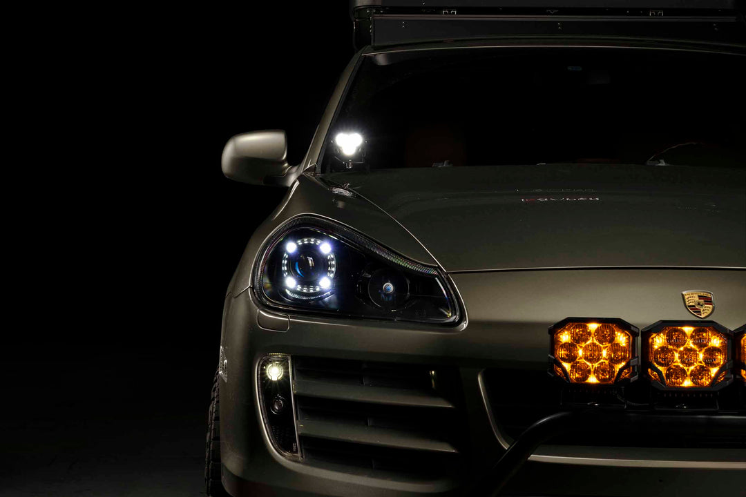 Morimoto Ditch Light Brackets: Cayenne (03-10 / Set)-2