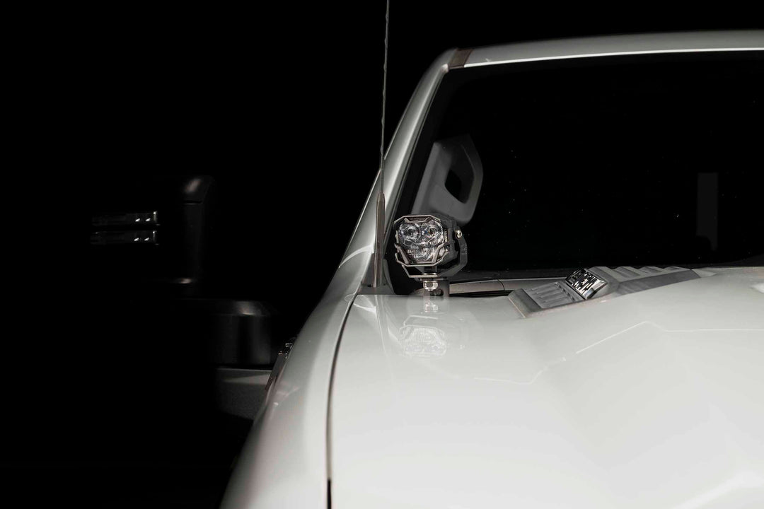 Morimoto Ditch Light Brackets: Silverado HD (20+ / Set)-4