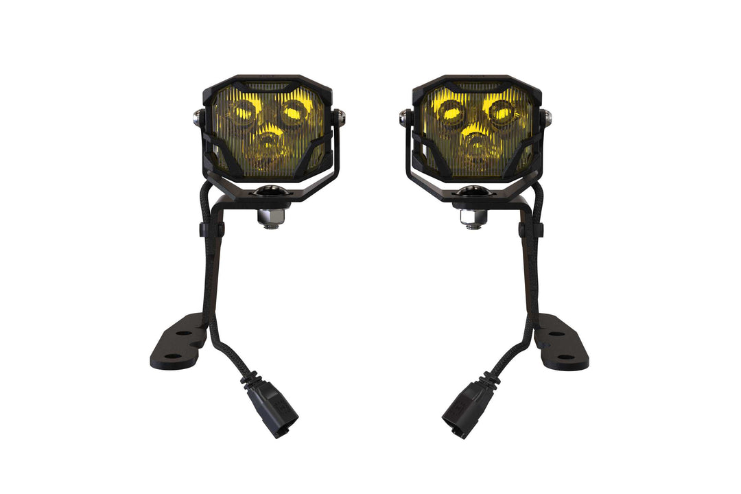 Morimoto Ditch Light Brackets: Silverado/Sierra (07-13 / Set)-1