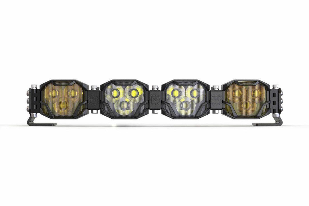 Morimoto Double-Row BangerBar Off-Road LED Light Bar: 4 Pods/ 16.5"-2