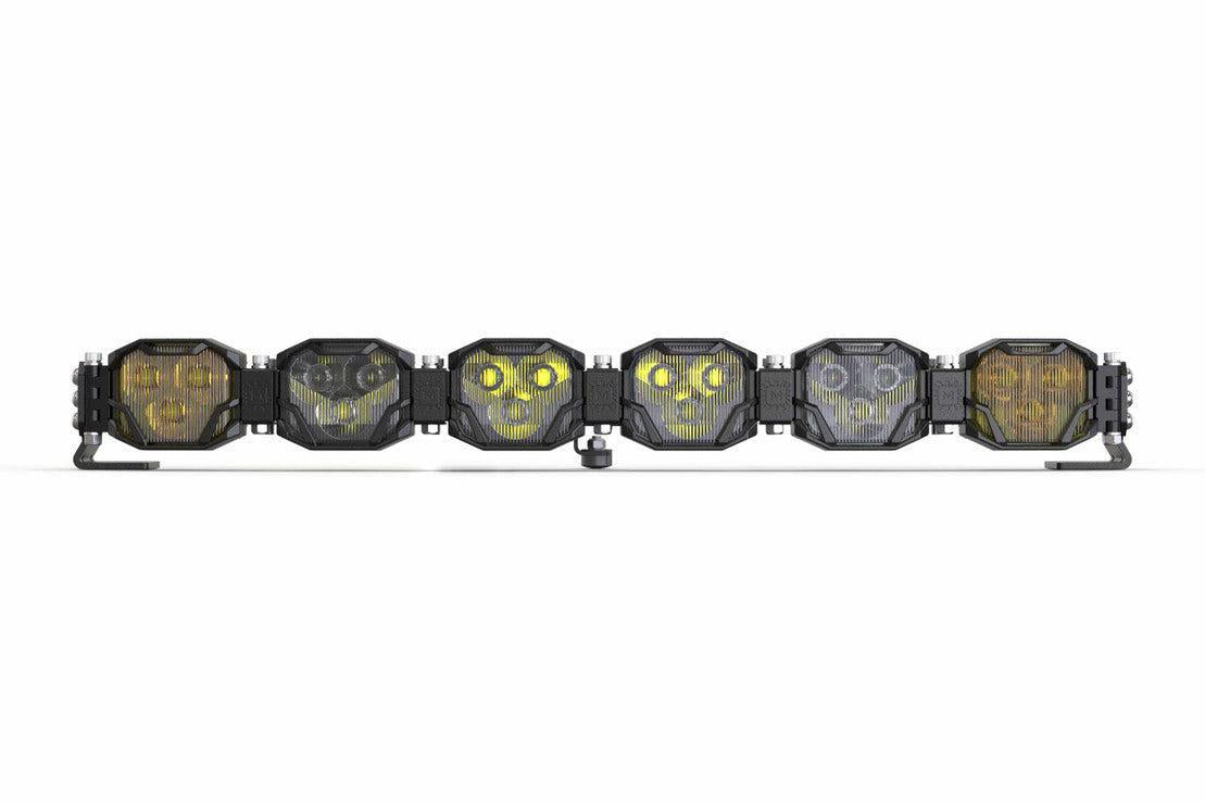 Morimoto Double-Row BangerBar Off-Road LED Light Bar: 6 Pods/ 24.5"-2