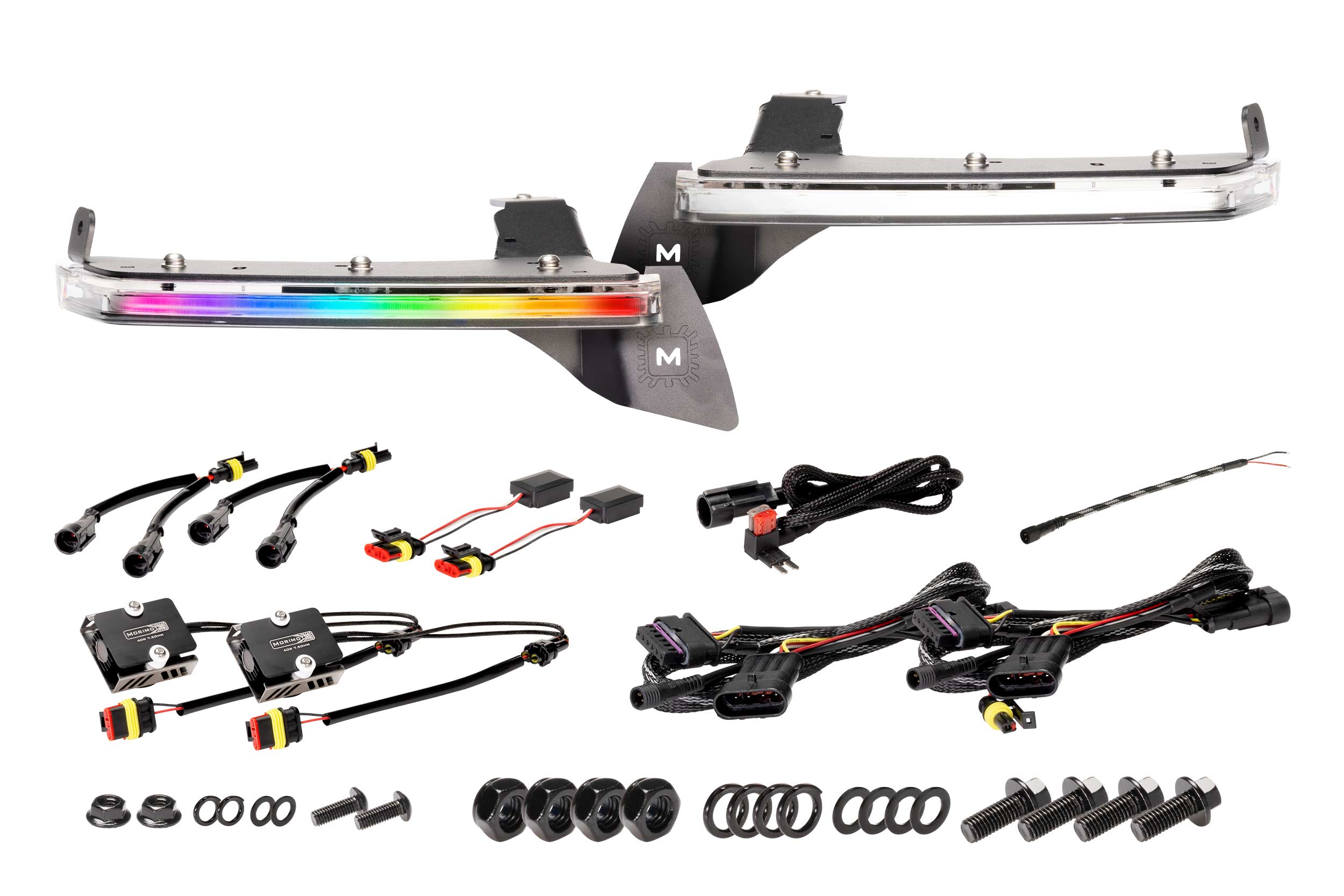 Morimoto Jeep JL / JT XRGB Fender Flare Chop Kit (Set) – Prolightz