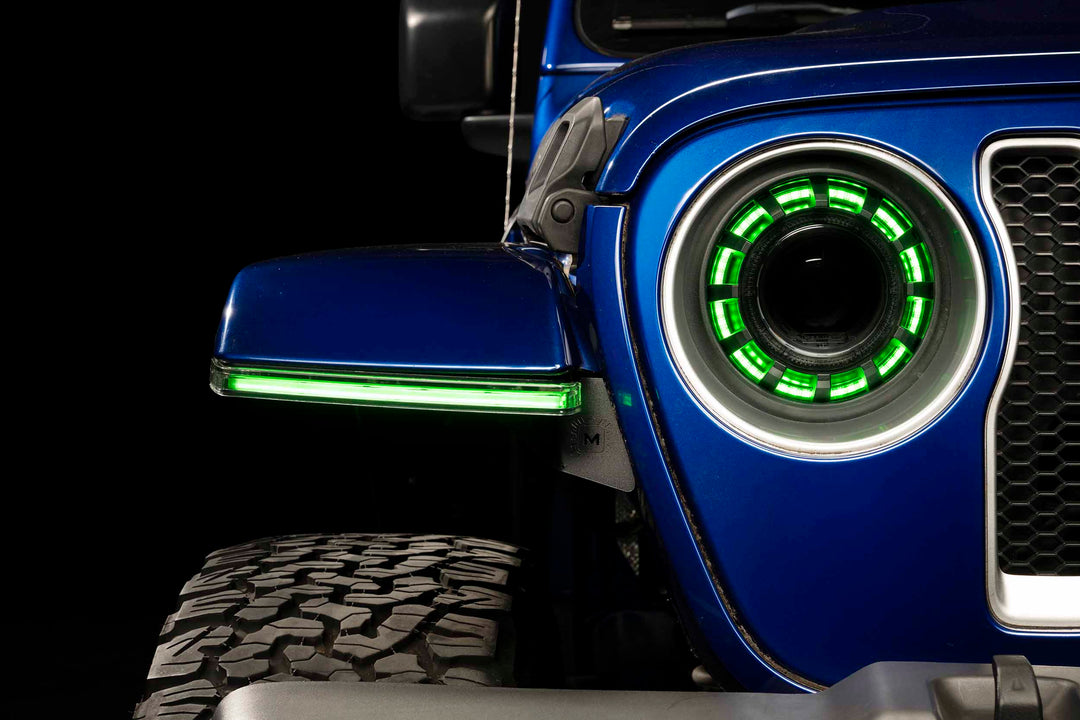 Morimoto Jeep JL / JT XRGB Fender Flare Chop Kit (Set)-8