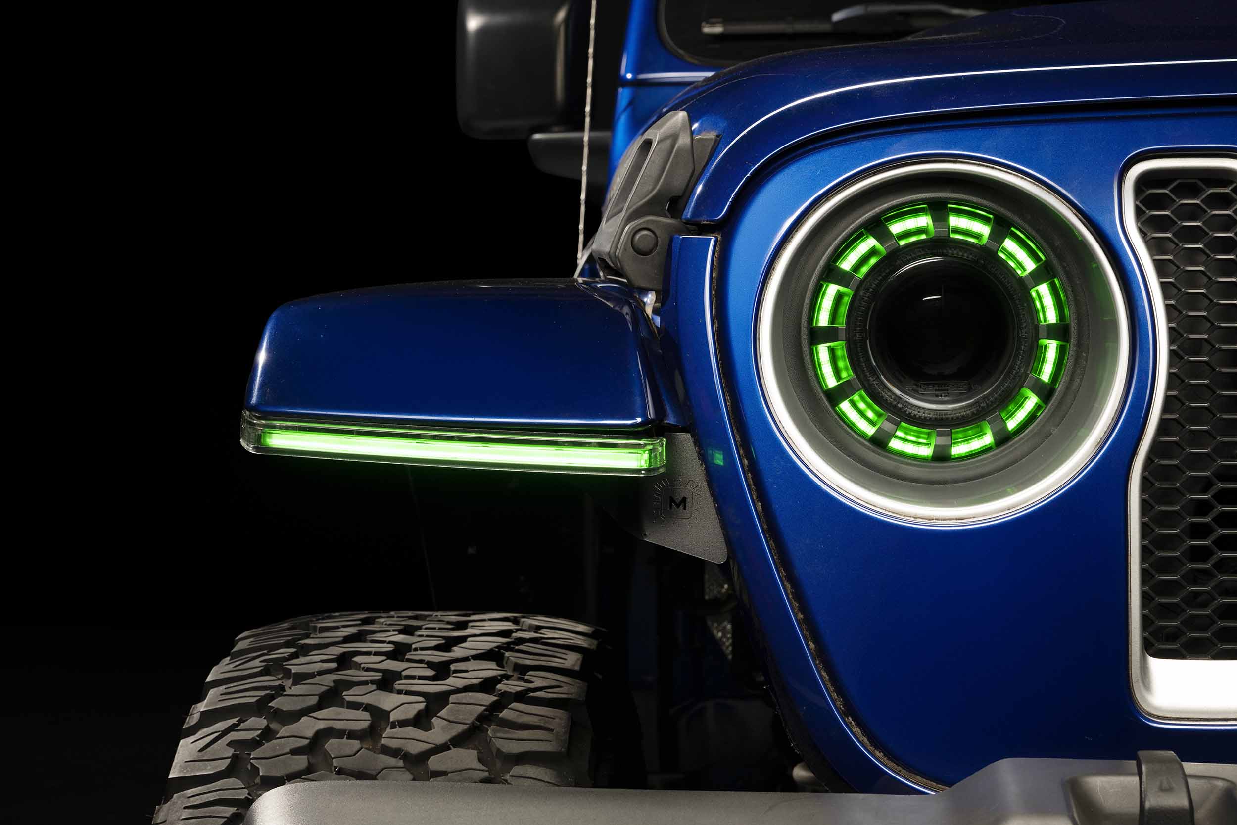 Morimoto Jeep JL / JT XRGB Fender Flare Chop Kit (Set)-8