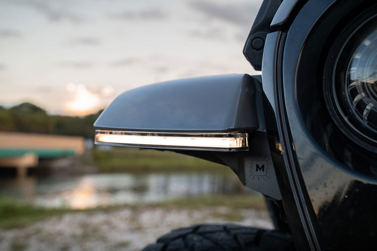 Morimoto Jeep JL / JT XRGB Fender Flare Chop Kit (Set)-9