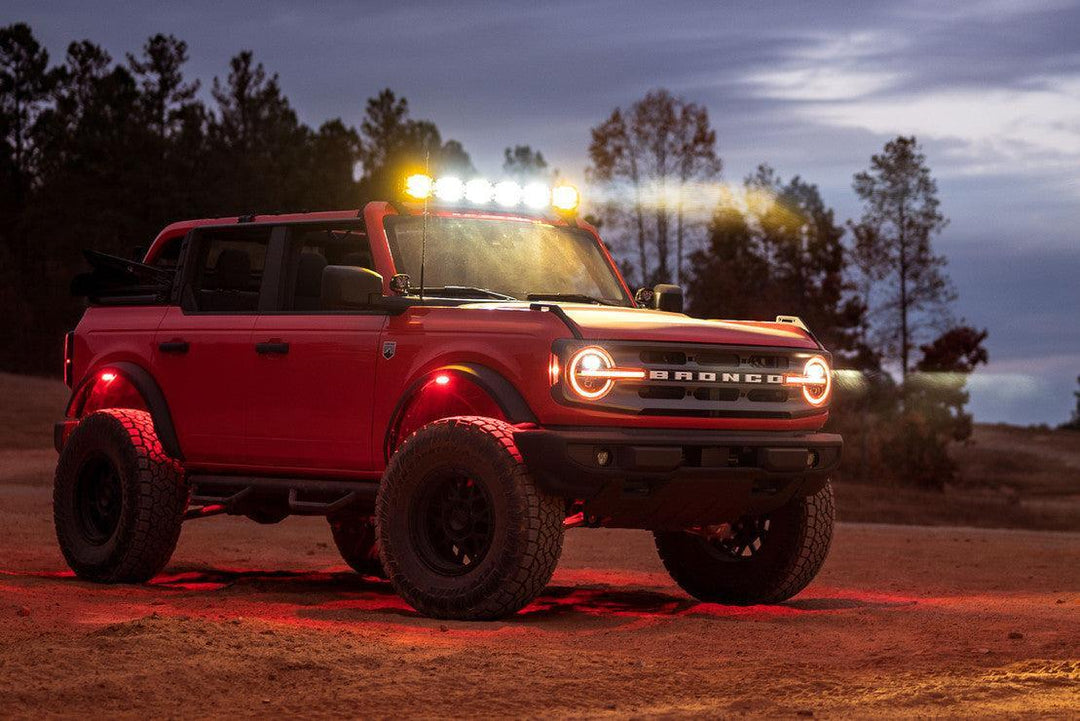 Morimoto Triple-Row BangerBar Off-Road LED Light Bar: 7 Pod / 50.5"-5