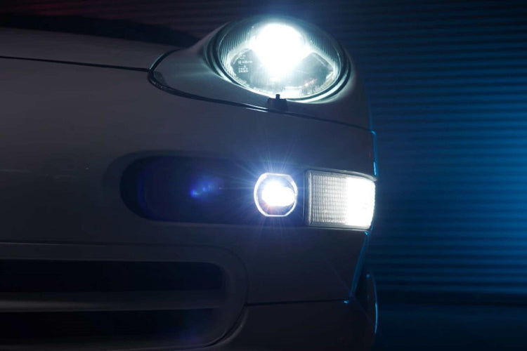 Morimoto XB LED Fogs: Type Porsche 993 (Paintable)-3