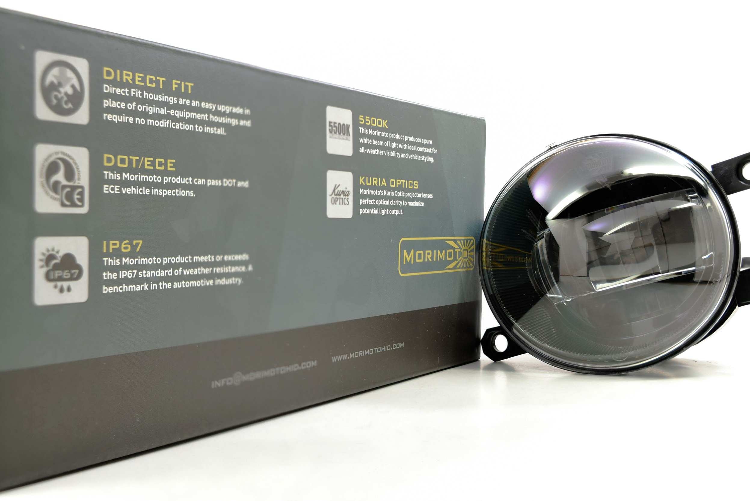 Morimoto XB LED Fogs: Type T (Pair / White Light)-6