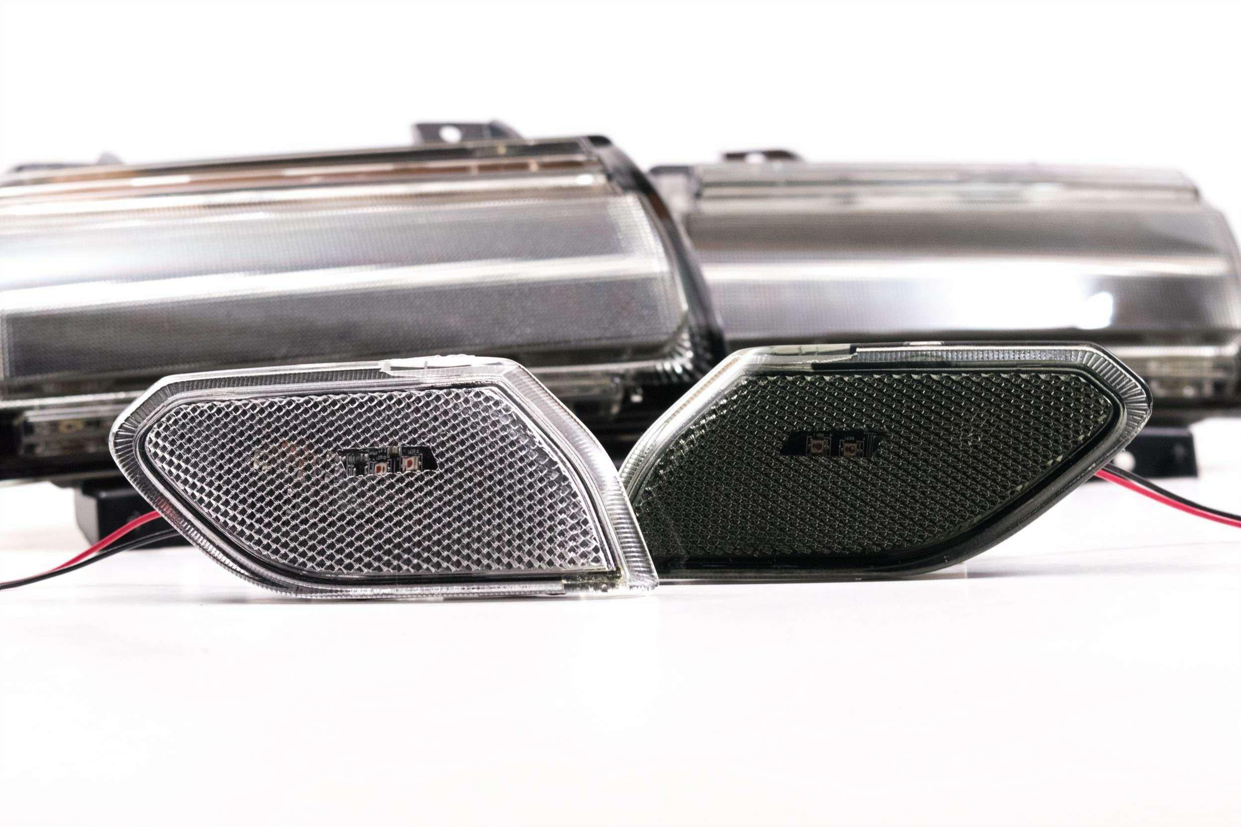 Morimoto XB LED Sidemakers: Jeep Wrangler JL (18+) (Pair / Smoked)-8