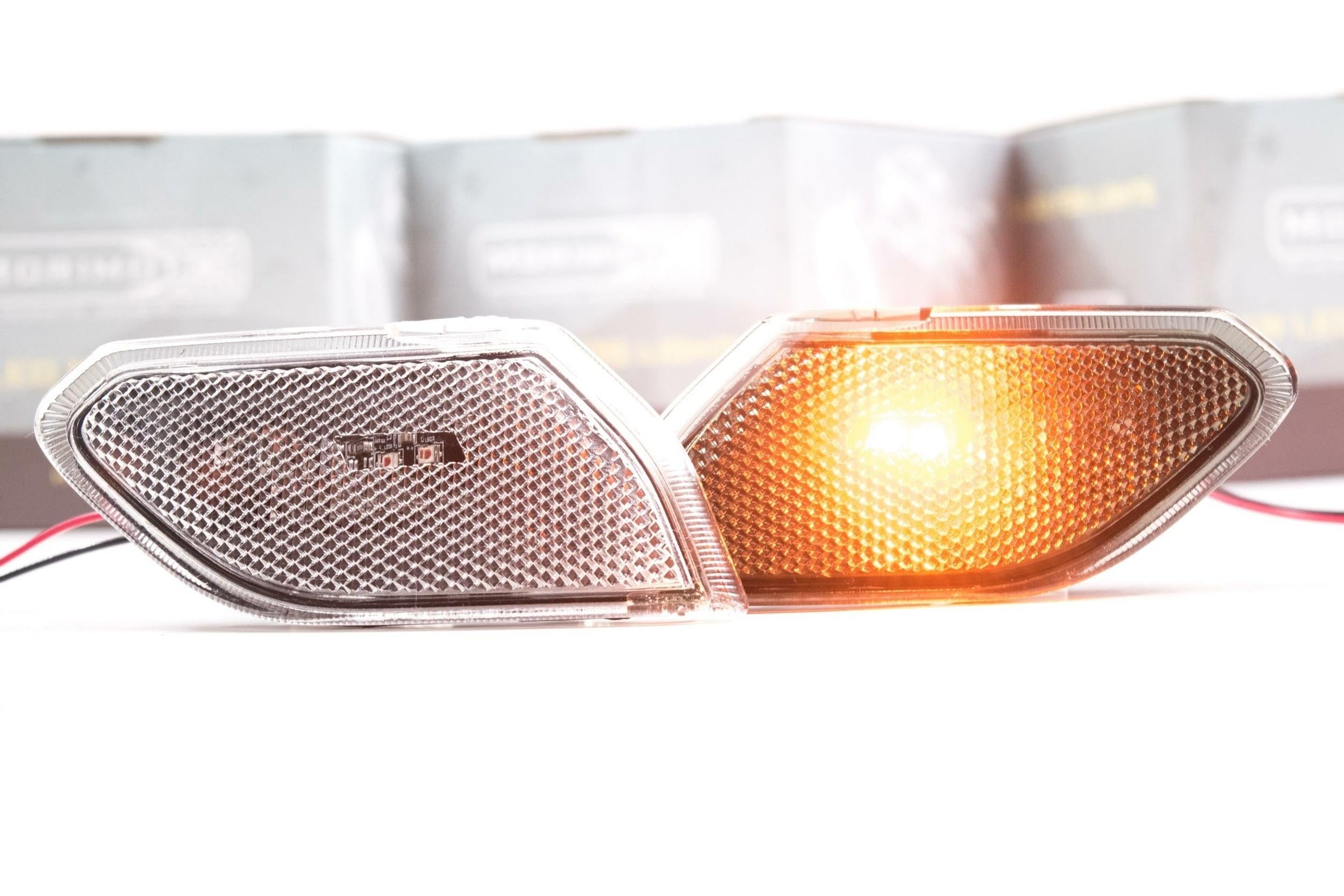 Morimoto XB LED Sidemakers: Jeep Wrangler JL (18+) (Pair / Smoked)-9