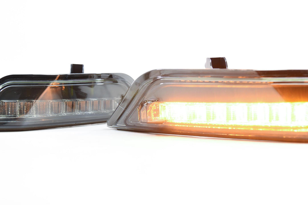 Morimoto XB LED Turns: Ford Mustang (15-17) (Pair / Smoked)-7