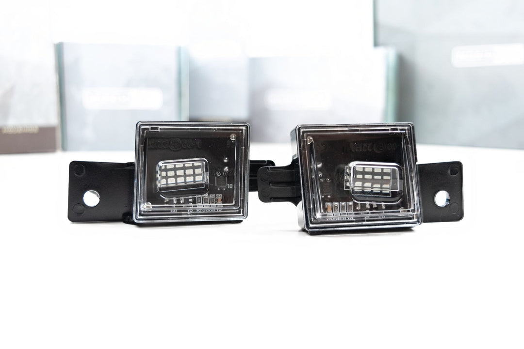 Morimoto XB License Plate Lights: Chevy Trucks/ Silverado (14+ / Pair)-1