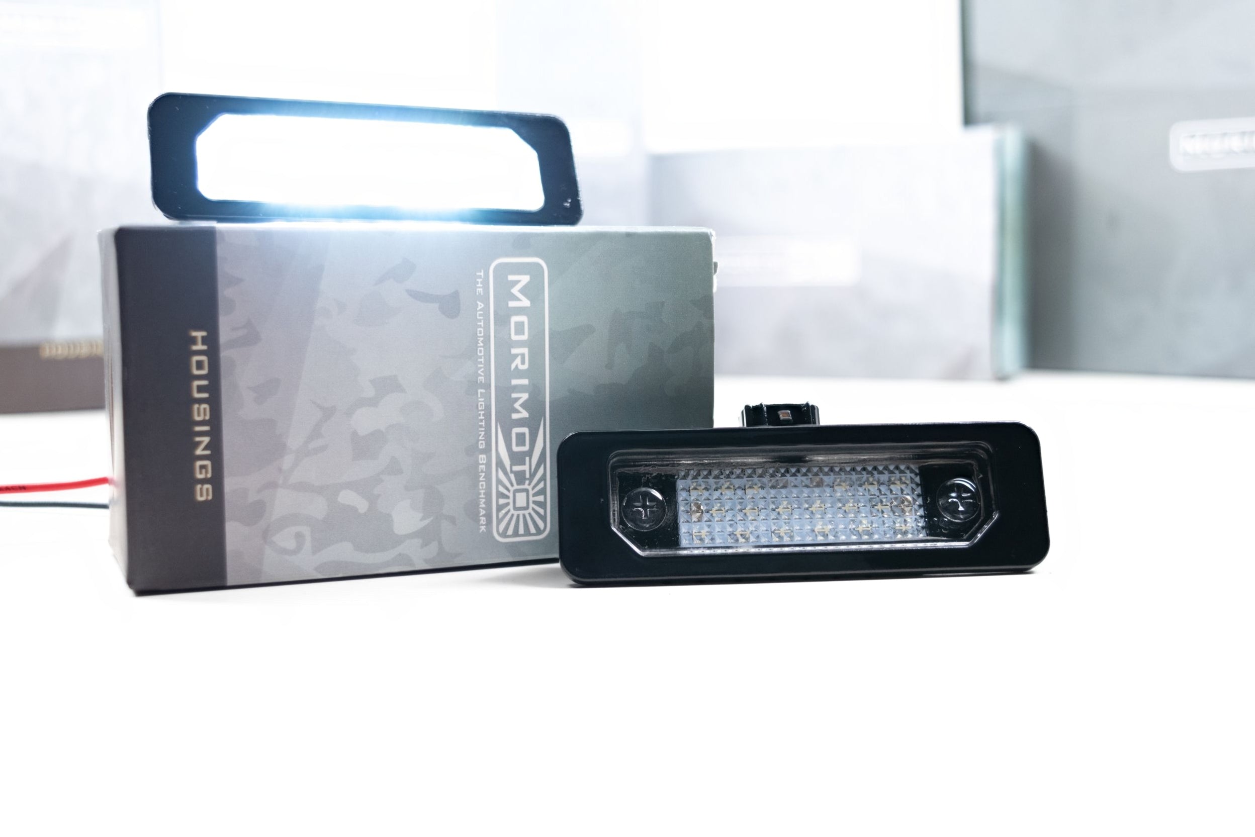 Morimoto XB License Plate Lights: Ford Mustang (10-14 / Pair)-3