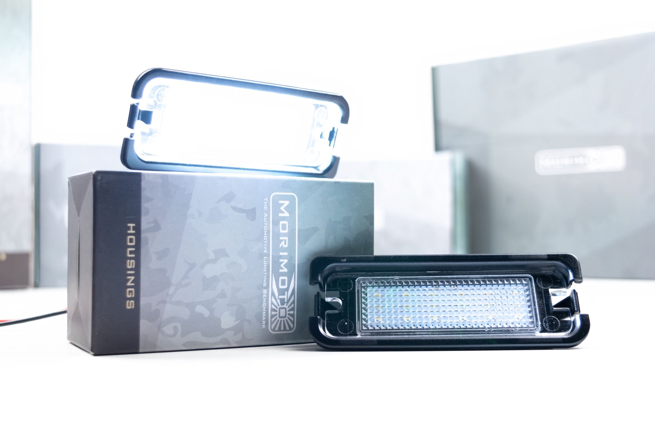 Morimoto XB License Plate Lights: Ford Mustang (15-20 / Pair)-6