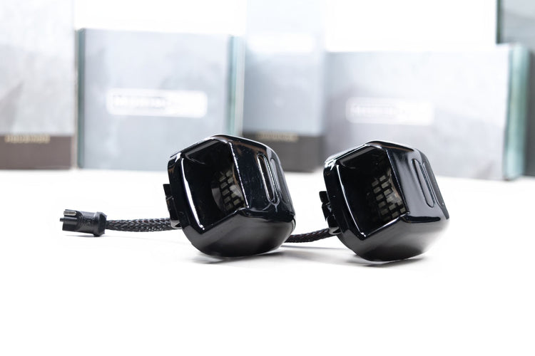 Morimoto XB License Plate Lights: Frontier/Titan/Xterra (07+ / Pair / w/Red)-1