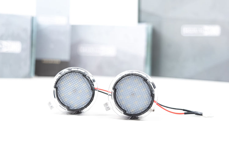 Morimoto XB Mirror Puddle Lights: Ford Trucks-1