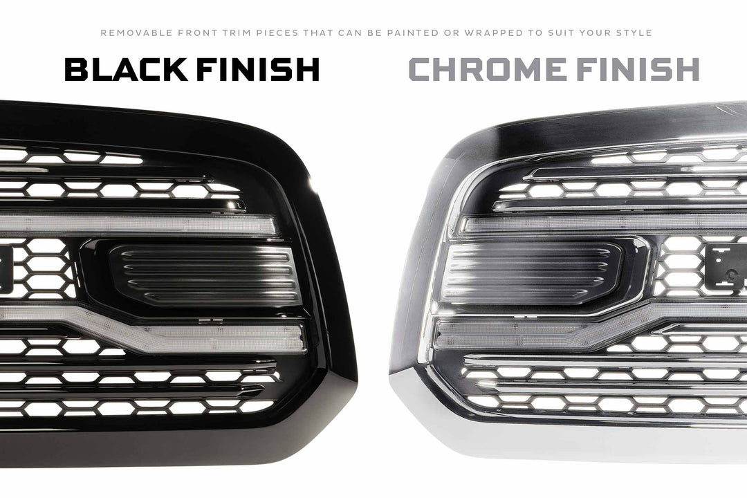 Morimoto XBG LED Grille: Dodge Ram 1500 (13-18 / Black)-6