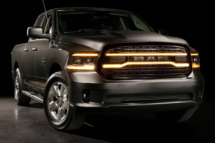 Morimoto XBG LED Grille: Dodge Ram 1500 (13-18 / Black)-9